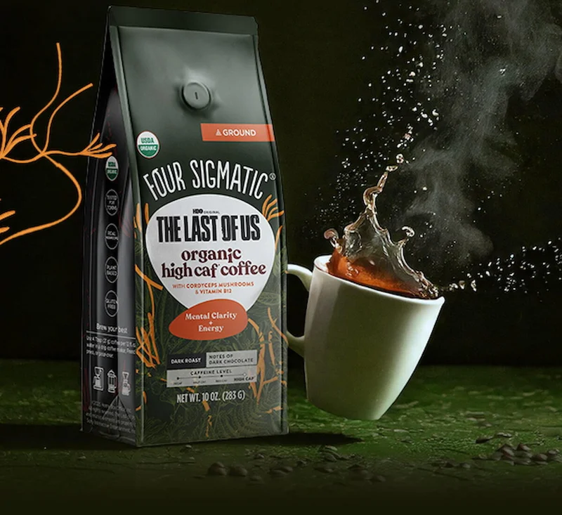 HBO Original The Last Of Us - Organic High Caf Ground Coffee
