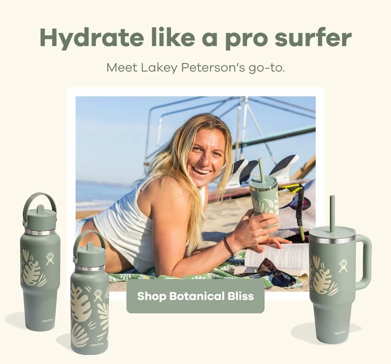 Hydrate like a pro surfer. Meet Lakey Perterson's go-to. | Shop Botanical Bliss