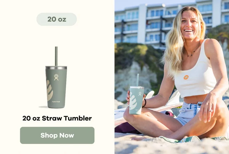 20 oz Straw Tumbler | Shop Now