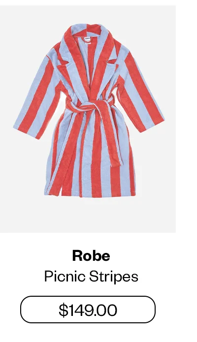 Robe - Picnic Stripes