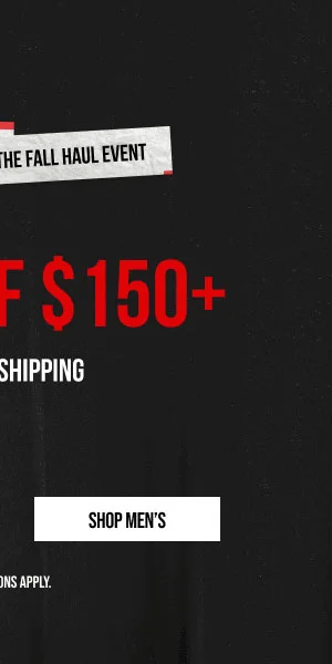 30% off $150+ Free Shipping Shop Men's