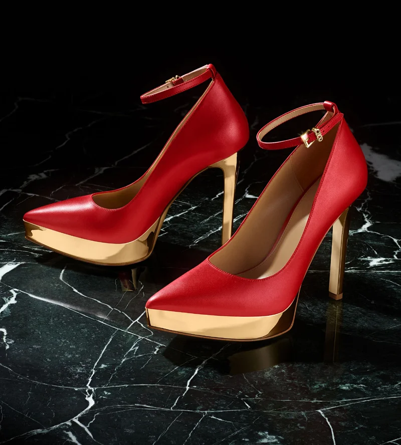 FANCY FOOTWORK Your new party dress deserves an equally fabulous pair of shoes.