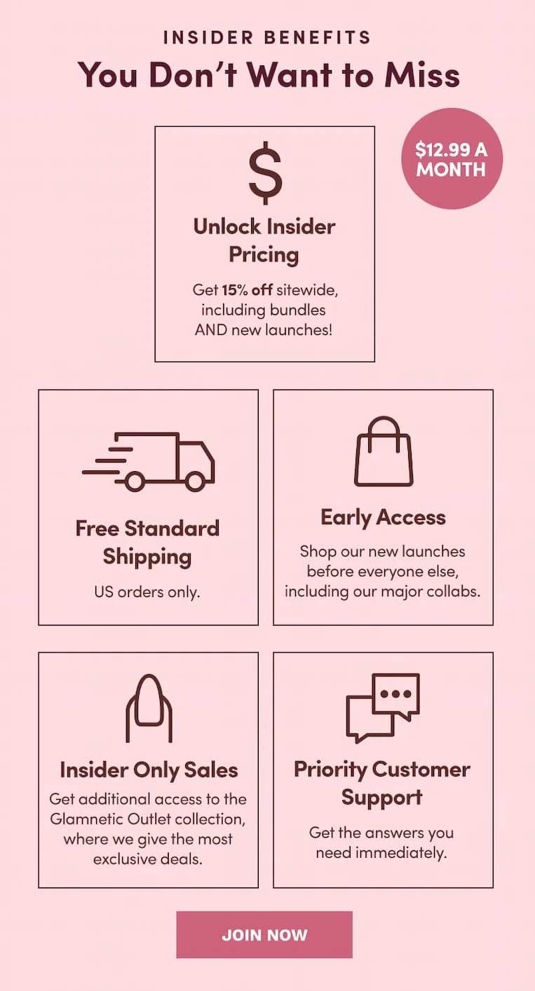 Become a Glamnetic Insider Member