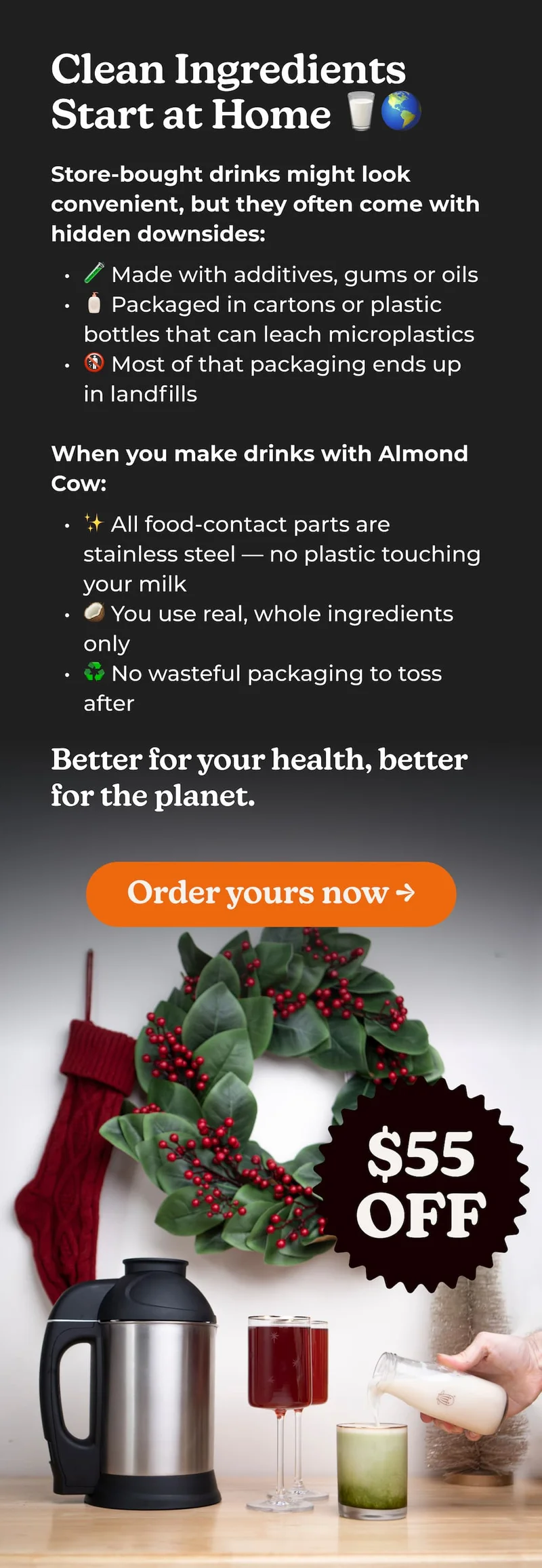 Clean Ingredients Start at Home