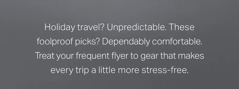 Holiday travel? Unpredictable.