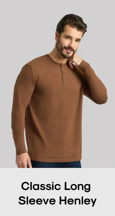 Classic Long Sleeve Henley