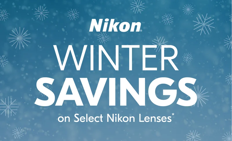 Nikon Winter Savings on select Nikon Lenses*