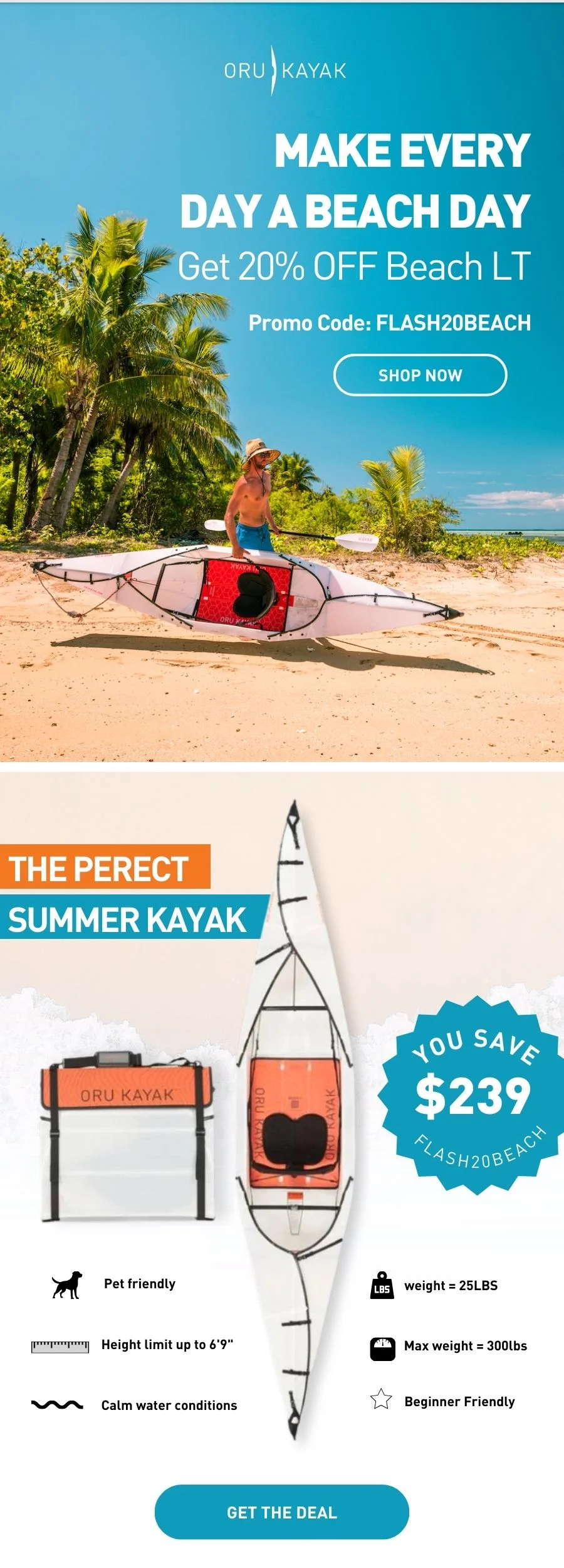 Limited Time: 20% off Beach LT or Beach LT Sport. Use code FLASH20BEACH
