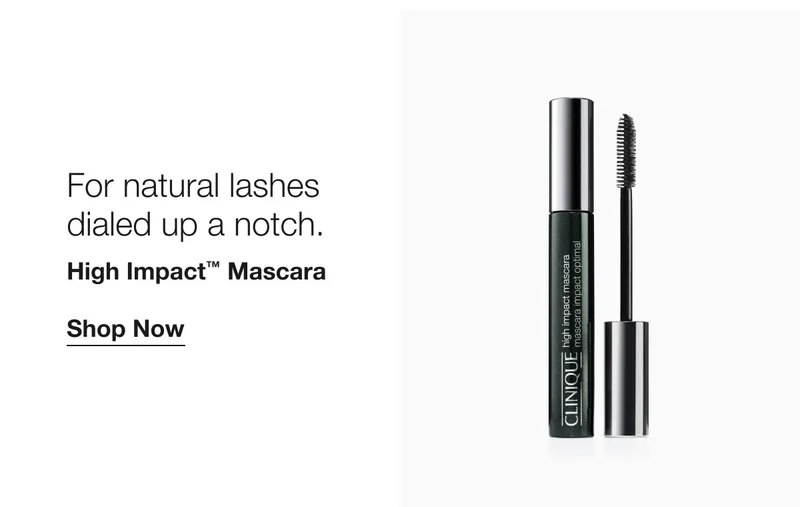 For natural lashes dialed up a notch. | High Impact™ Mascara | Shop Now
