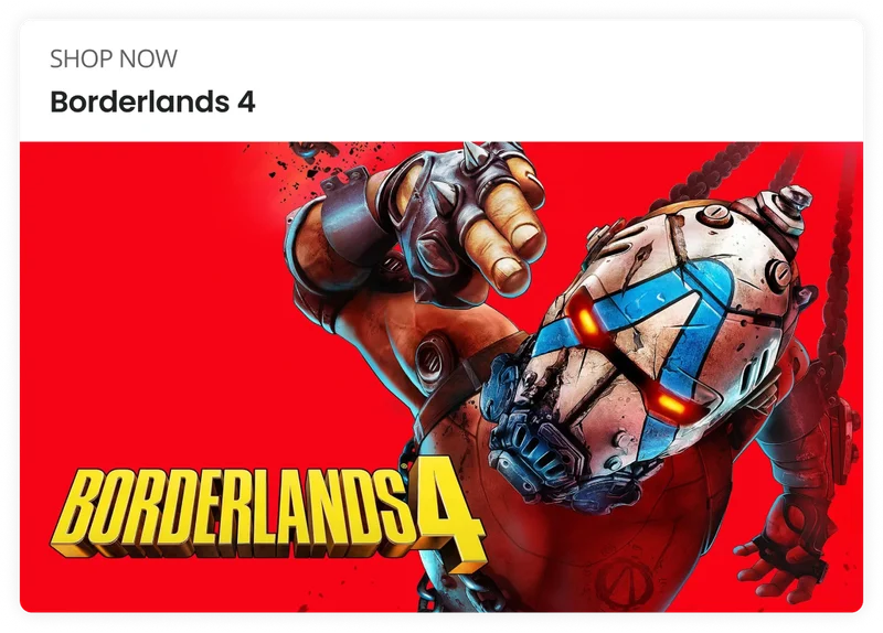 SHOP NOW | Borderlands 4