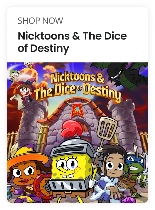 SHOP NOW | Nicktoons & The Dice of Destiny