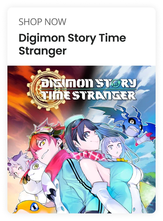 SHOP NOW | Digimon Story Time Stranger