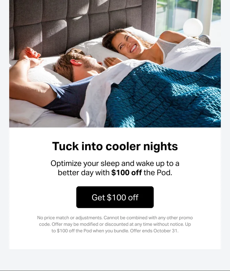 Tuck into cooler nights