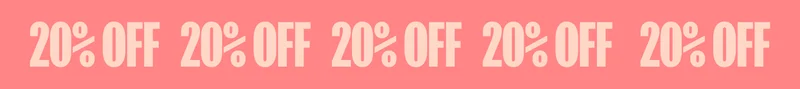20% off