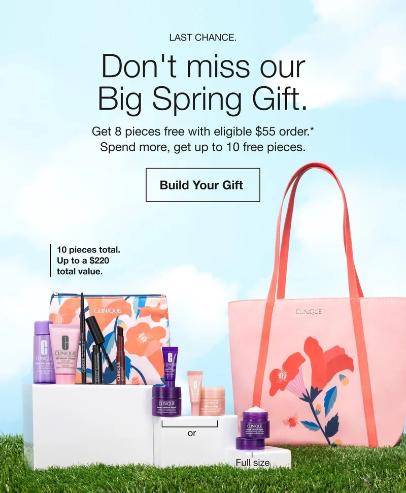 Don't miss our Big Spring Gift.