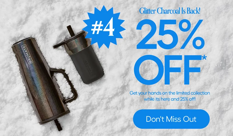 Glitter Charcoal is Back - 25% Off - Don't Miss Out