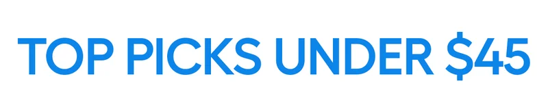Top Picks Under $45