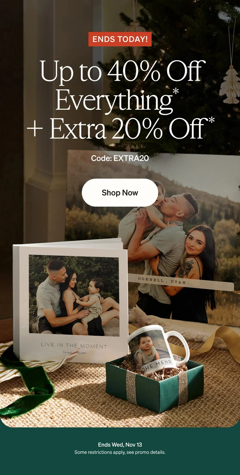 Up to 40% Off + Extra 20% Off, Up to 16 Freebies, BOGO Calendars