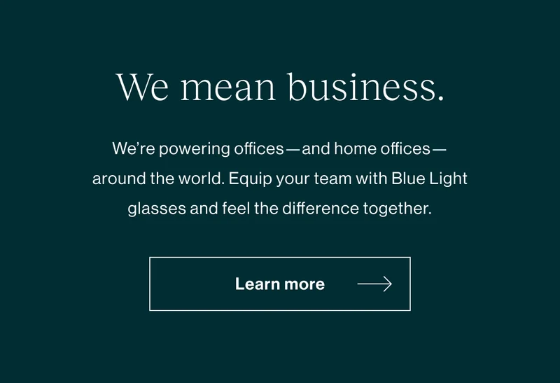 We mean business. Learn more.