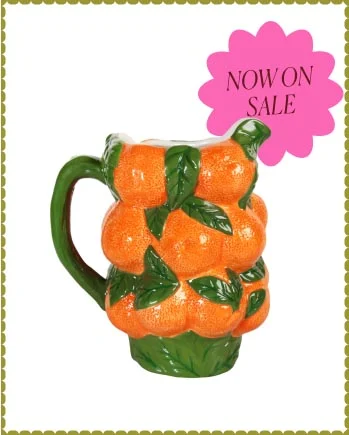 Orange Jug