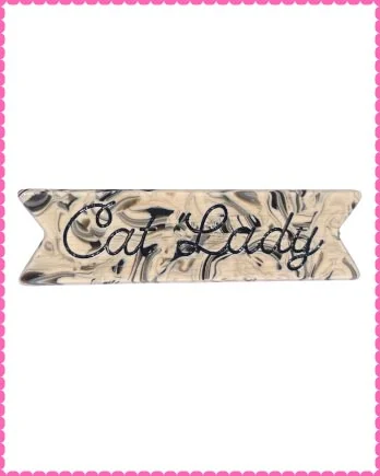 Cat Lady Hair Clip