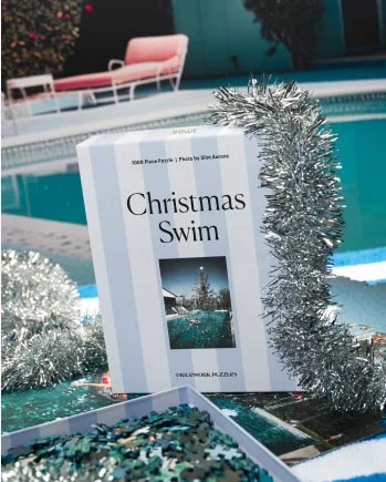 Christmas Swim 1000 Piece Puzzle