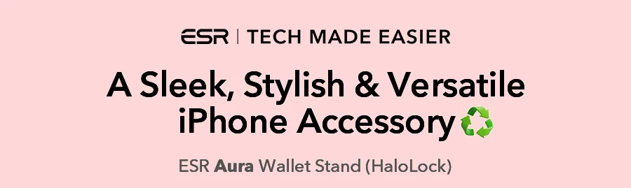 ESR Aura Wallet Stand (HaloLock)