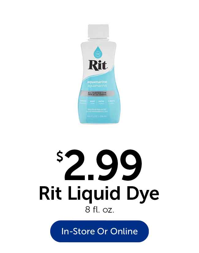 Rit Liquid Dye