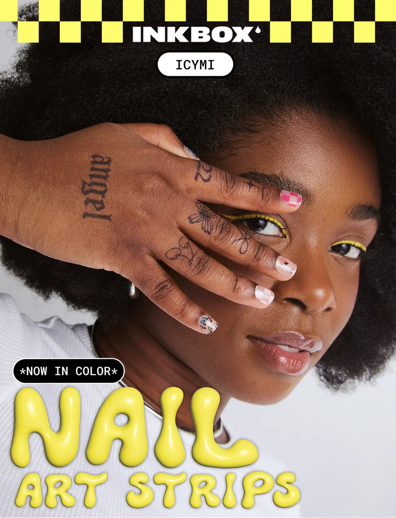 Nail Art Strips Now in Color ICYMI