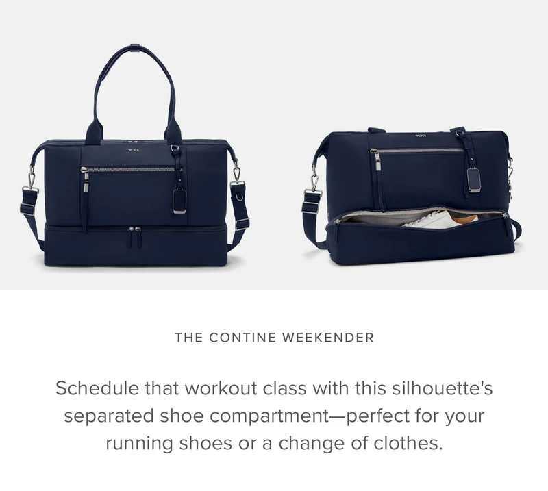 Shop Now: The Contine Weekender