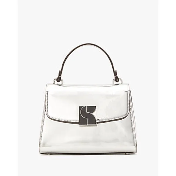 Dakota Metallic Small Top-handle Bag