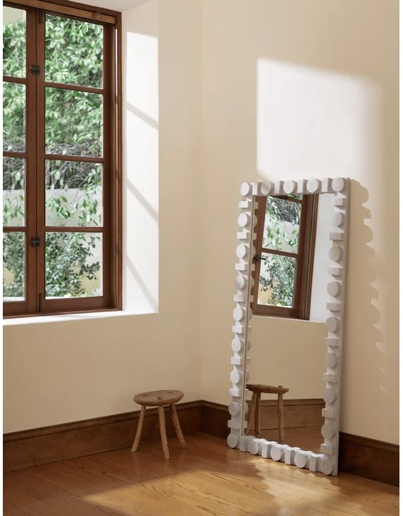 Sorenson Floor Mirror - Bleached Ash