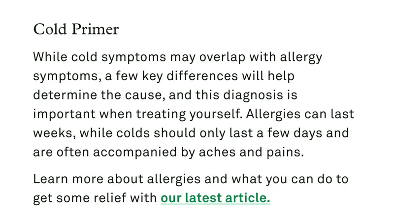 Learn more about allergies and what you can do to get some relief with our latest article.