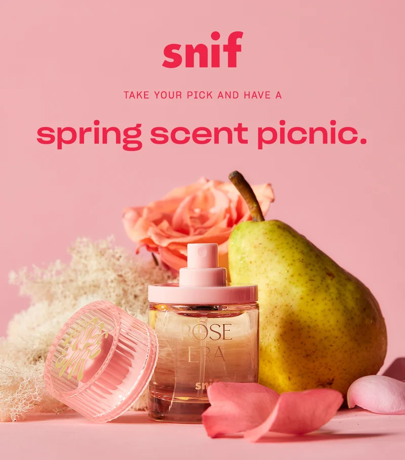 take your pick and have a spring scent picnic.