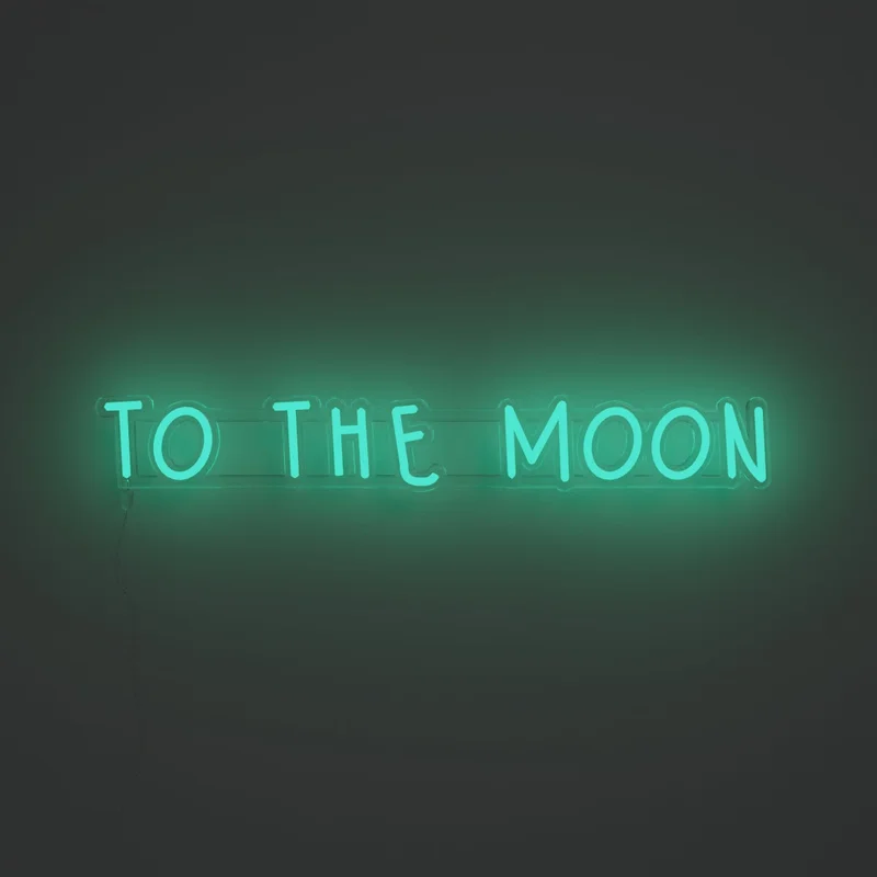 Image of To the moon - LED Neon Sign - SALE 2024