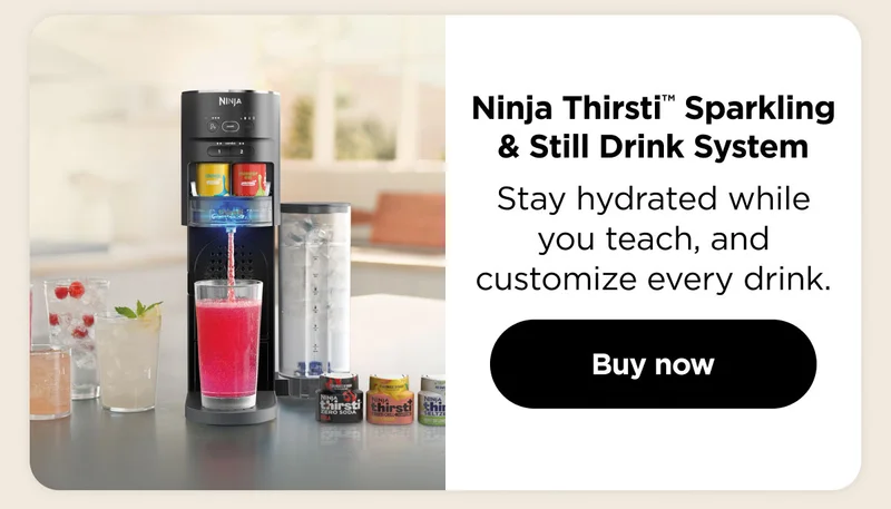 Ninja Thirsti™ Sparkling & Still Drink System