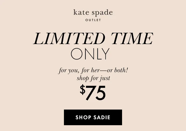 LIMITED TIME ONLY