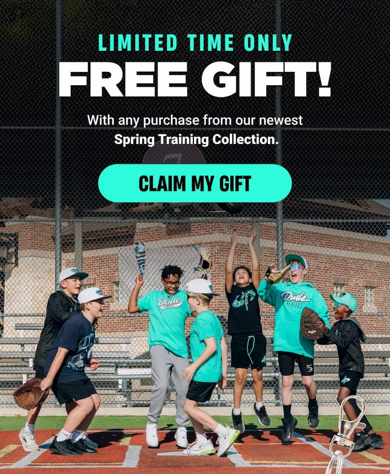 LIMITED TIME ONLY FREE GIFT! | With any purchase from our newest  Spring Training Collection. - CLAIM MY GIFT