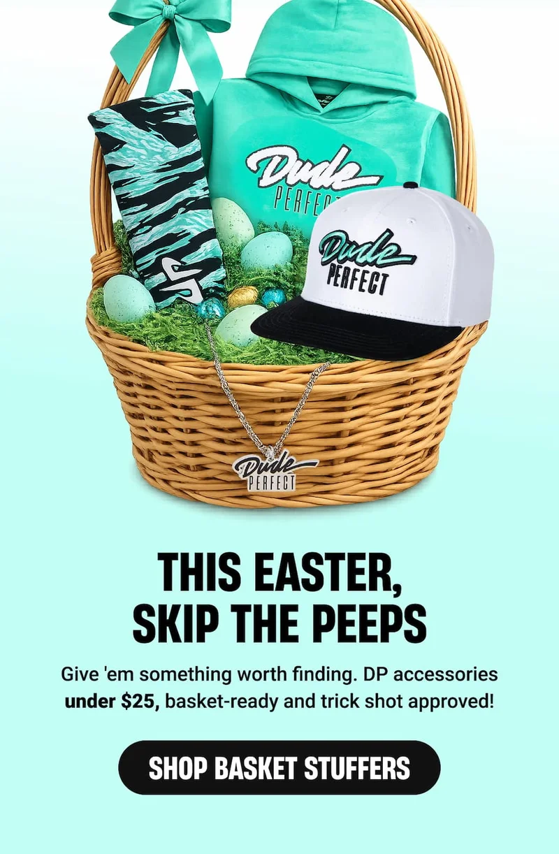 THIS EASTER, SKIP THE PEEPS | Give 'em something worth finding. DP accessories under $25, basket-ready and trick shot approved! - SHOP BASKET STUFFERS