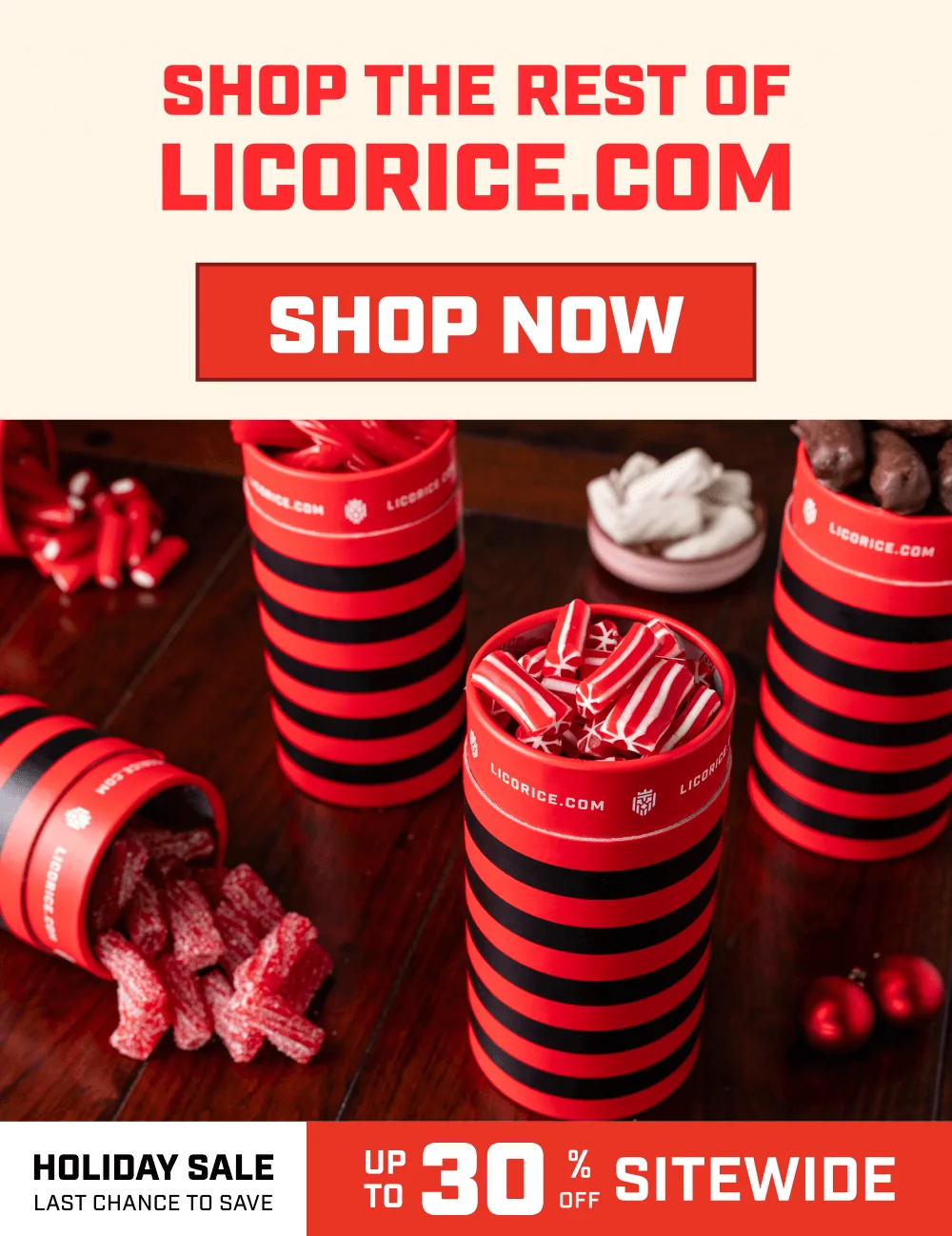 Shop the rest of LICORICE.COM