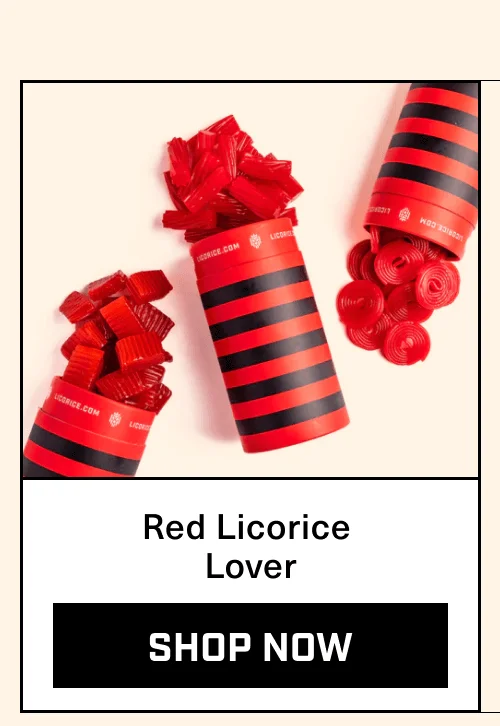 red licorice lover