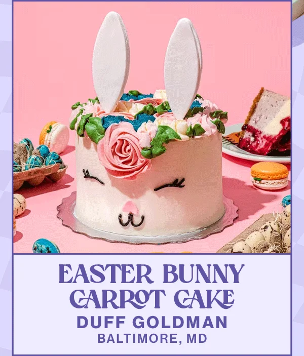 Easter Bunny Carrot Cake
