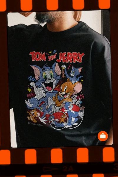 Tom and Jerry Bootleg T-Shirt