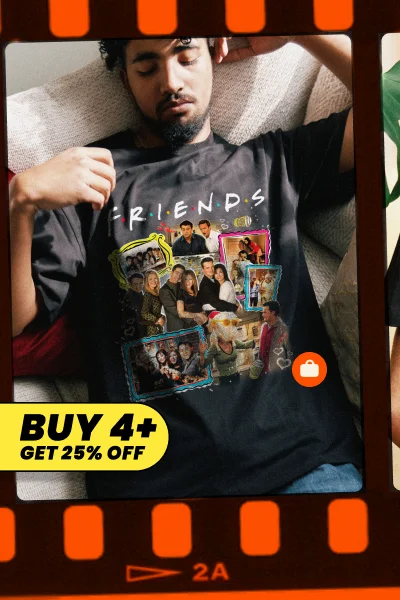 Friends Bootleg T-Shirt