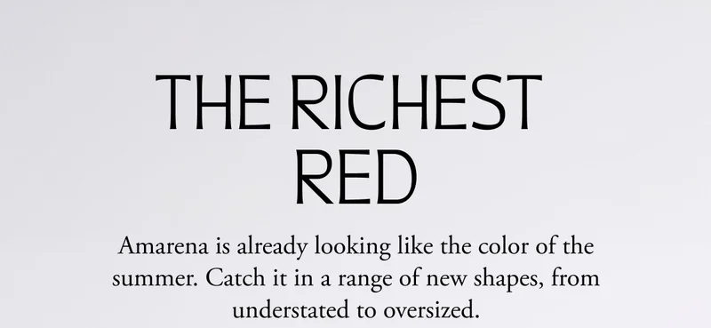 The Richest red