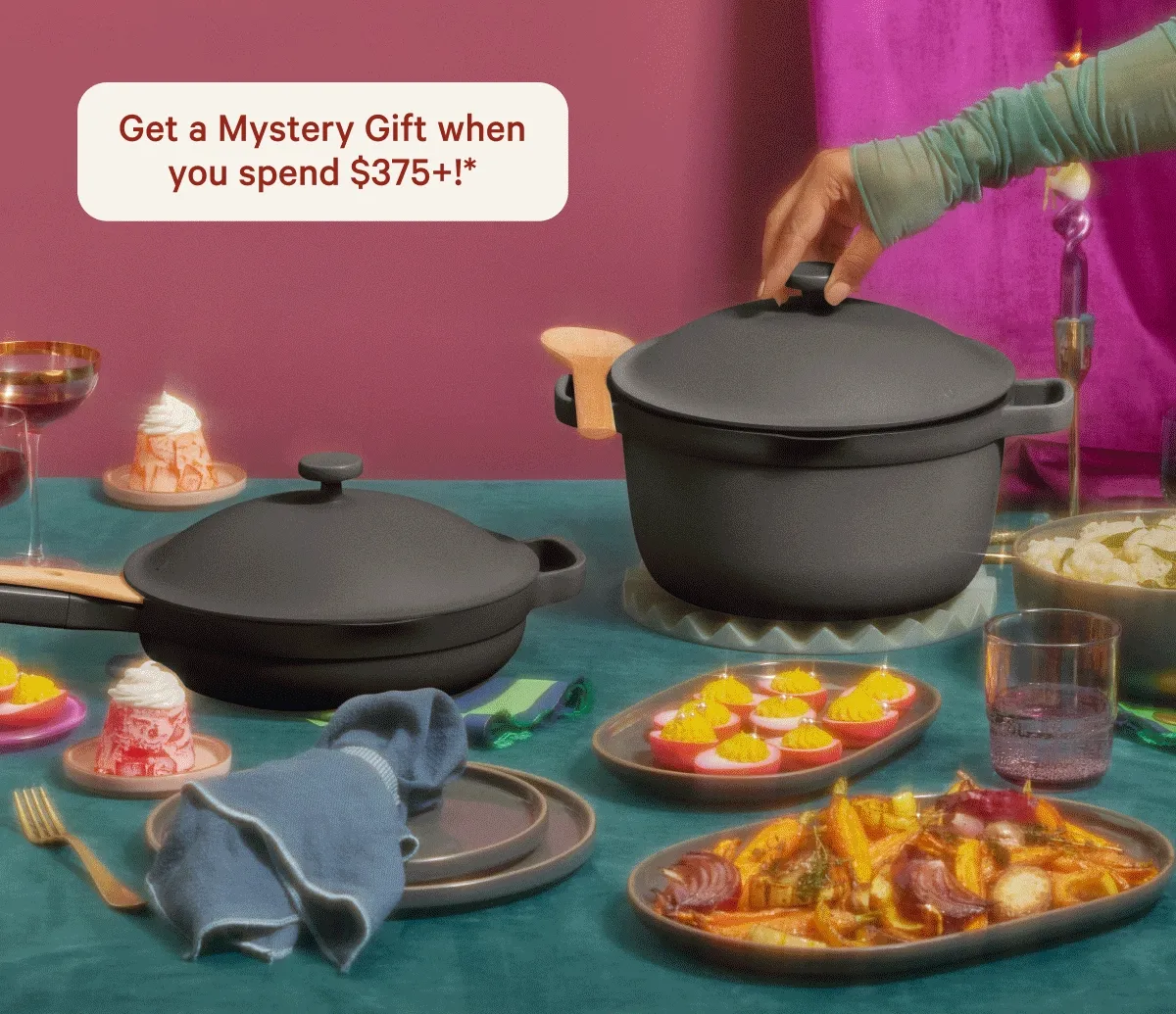 Get a mystery gift when your spend #365+!*