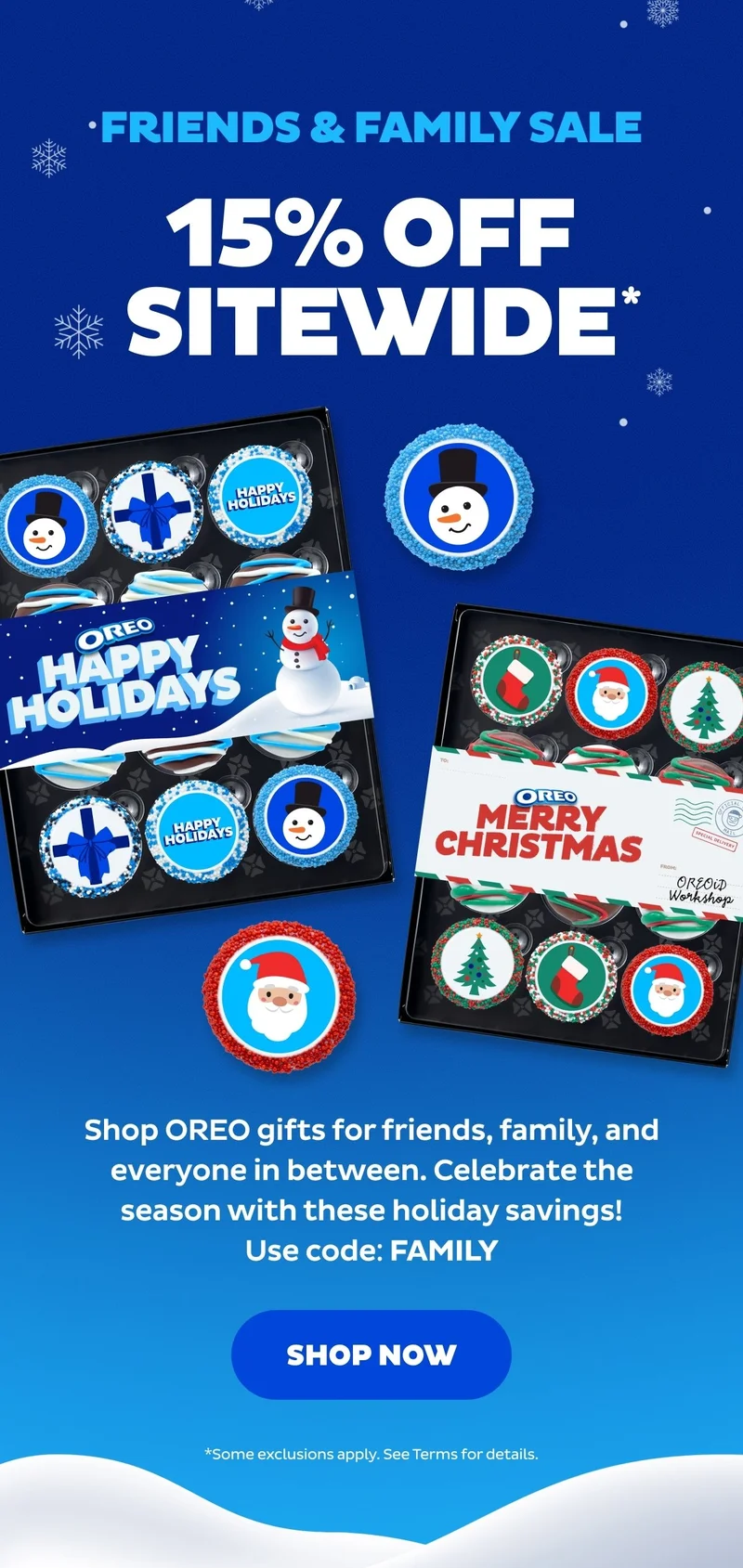 Shop 15% Off Friends & Family Sale