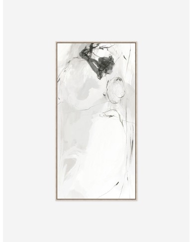 Frenzy of Lines II Wall Art by Sara Brown-White / 25" x 49"