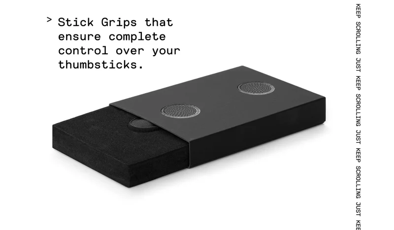 Did we mention that you can also get Stick Grips?