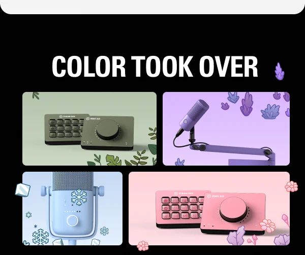 COLOR TOOK OVER